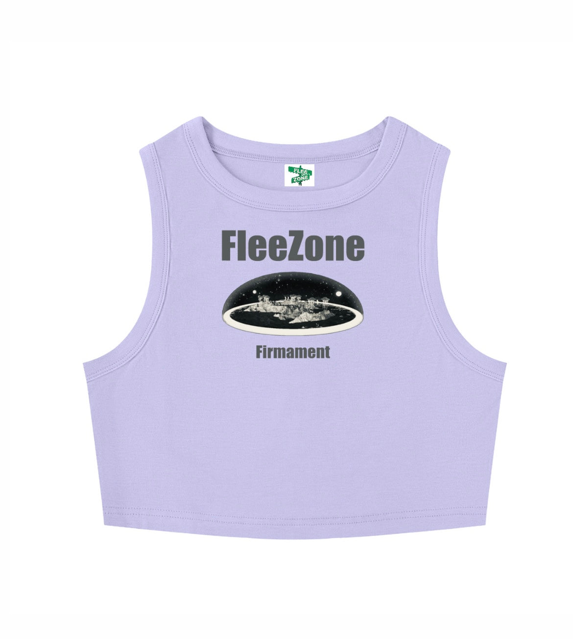 Above the firmament purple women top